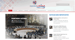 Desktop Screenshot of portadalatina.com