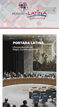 Mobile Screenshot of portadalatina.com